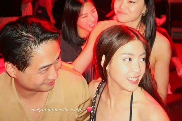 potret after party Clarissa Tanoe (instagram.com/clarissatanoe)