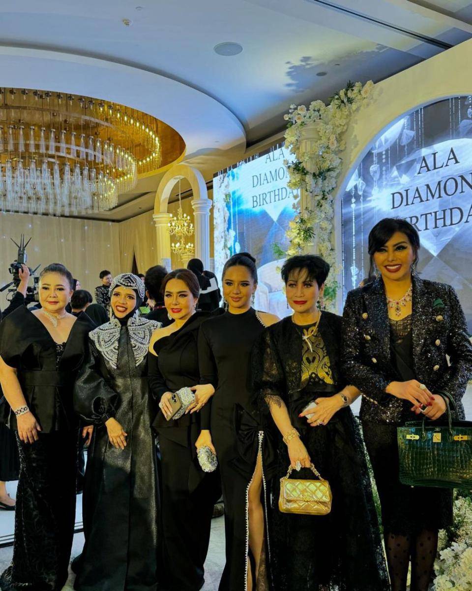 potret Geni Faruk di ultah bu Ala ibu Tasyi Athasyia (instagram.com/genifaruk | instagram.com/thariqhalilintar)