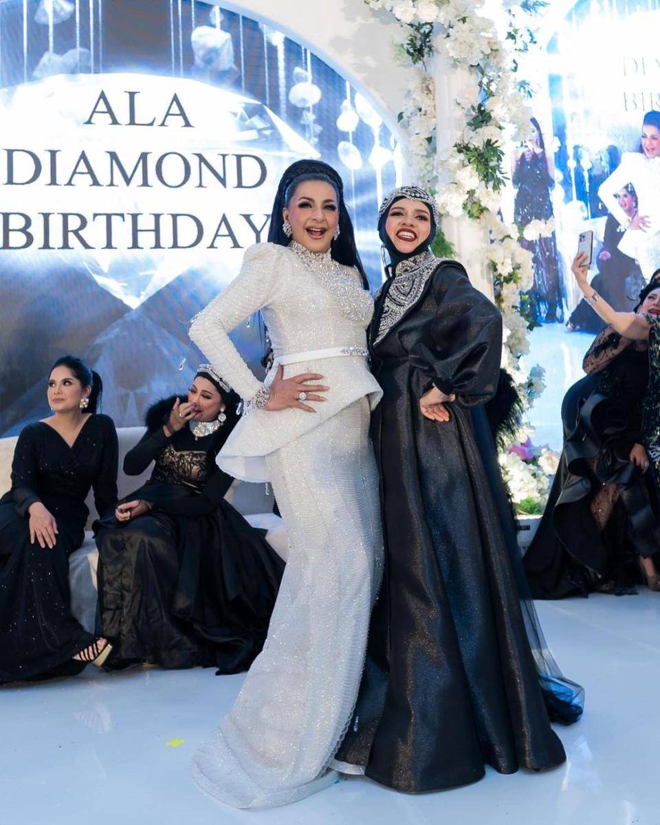 potret Geni Faruk di ultah bu Ala ibu Tasyi Athasyia (instagram.com/genifaruk | instagram.com/thariqhalilintar)