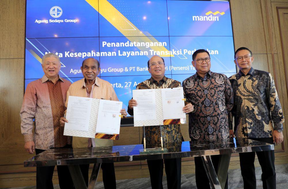 Jadi Mitra Finansial Utama, Mandiri Teken Kerja Sama dengan ASG-YBTCI