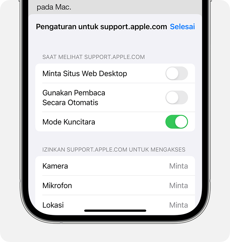 ilustrasi Mode Lockdown Apple (support.apple.com)