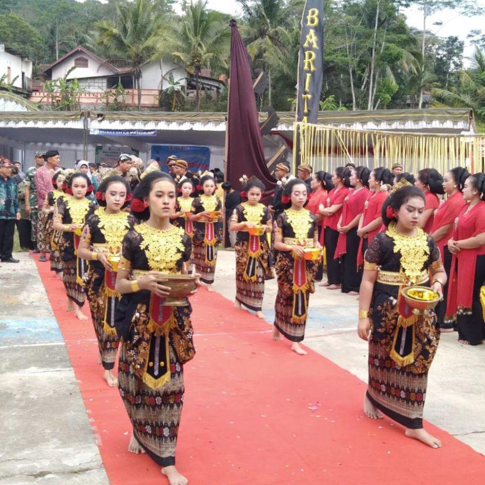 Upacara Baritan yang rutin dilaksanakan di Kecamatan Dongko, Kabupaten Trenggalek. Foto: kec-dongko.trenggalekkab.go.id/
