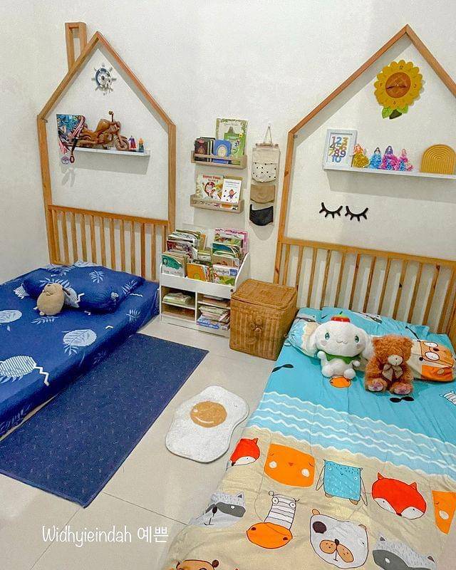 Inspirasi rumah LT 144 LB 66 bergaya Korea (Instagram.com/widhyieindah)