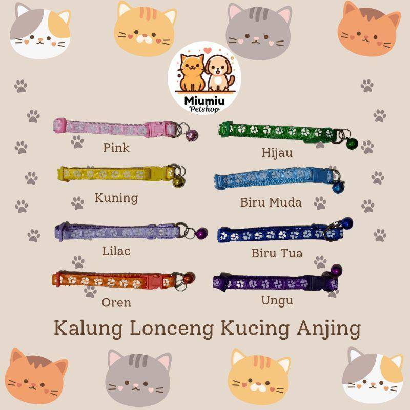 ilustrasi kalung kucing (shopee.co.id/Miumiu Petshop)