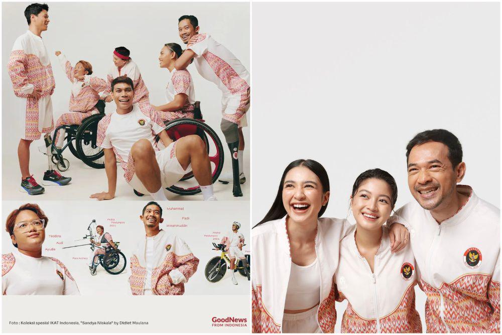 9 Potret Seragam Atlet Paralympic 2024 Karya Didiet Maulana, Spesial!