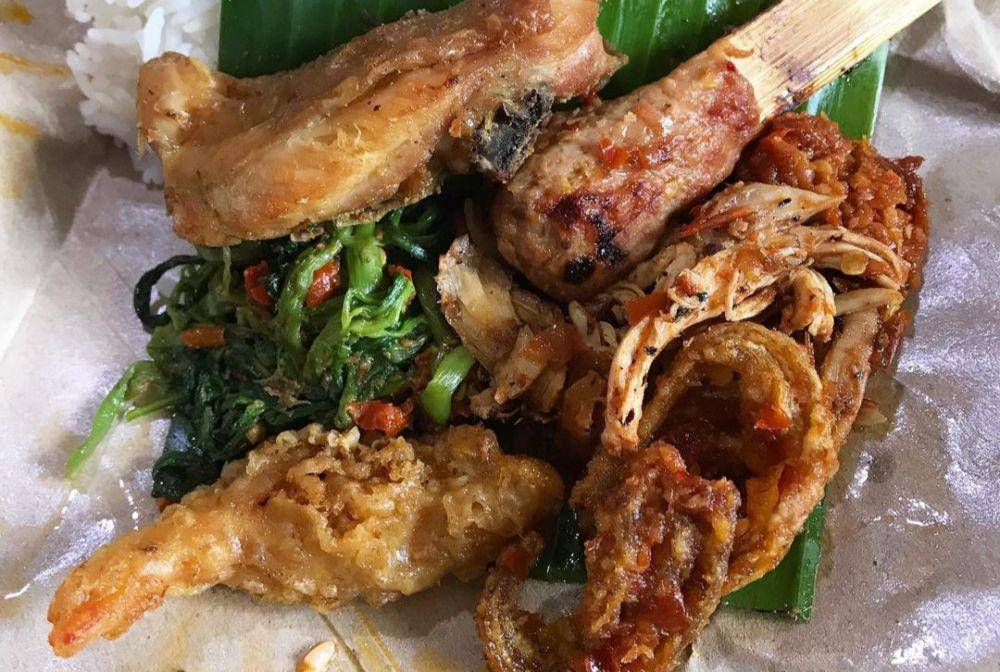 Nasi Campur Kubu Sari. (Instagram.com/laskarkuliner)
