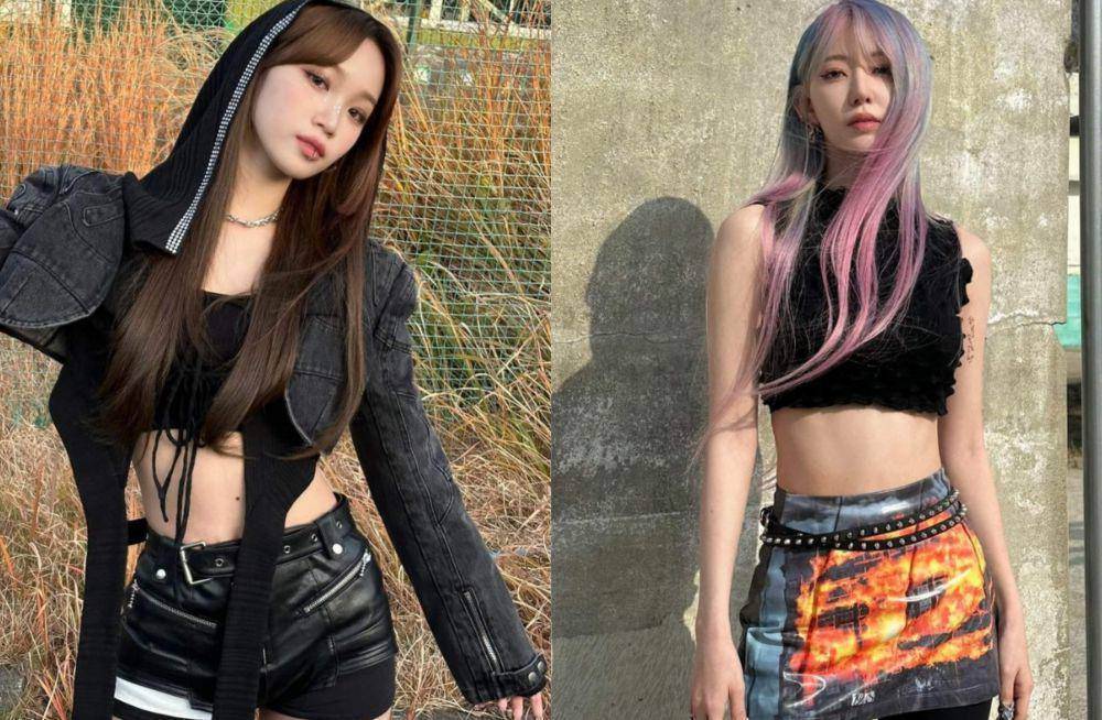Chaewon LE SSERAFIM (instagram.com/_chaechae_1) dan Sakura LE SSERAFIM (instagram.com/39saku_chan)