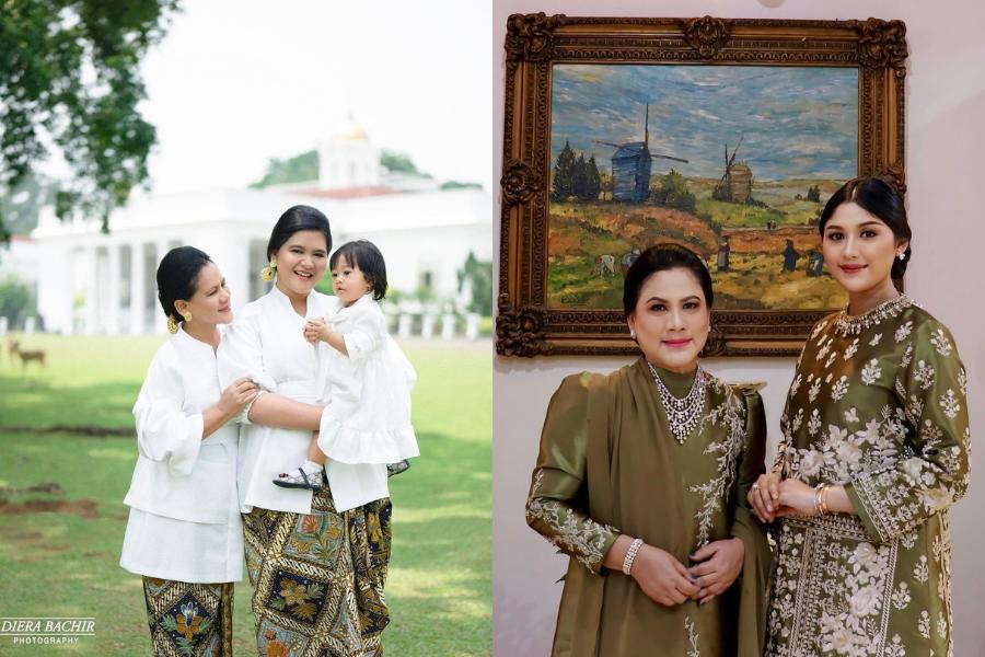 ootd couple ibu dan anak perempuan keluarga Jokowi (instagram.com/ayanggkahiyang | erinagudono)
