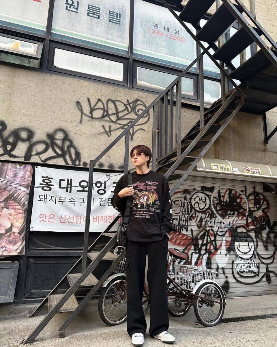 OOTD cargo pants ala Nani Hirunkit (instagram.com/hirunkit_)