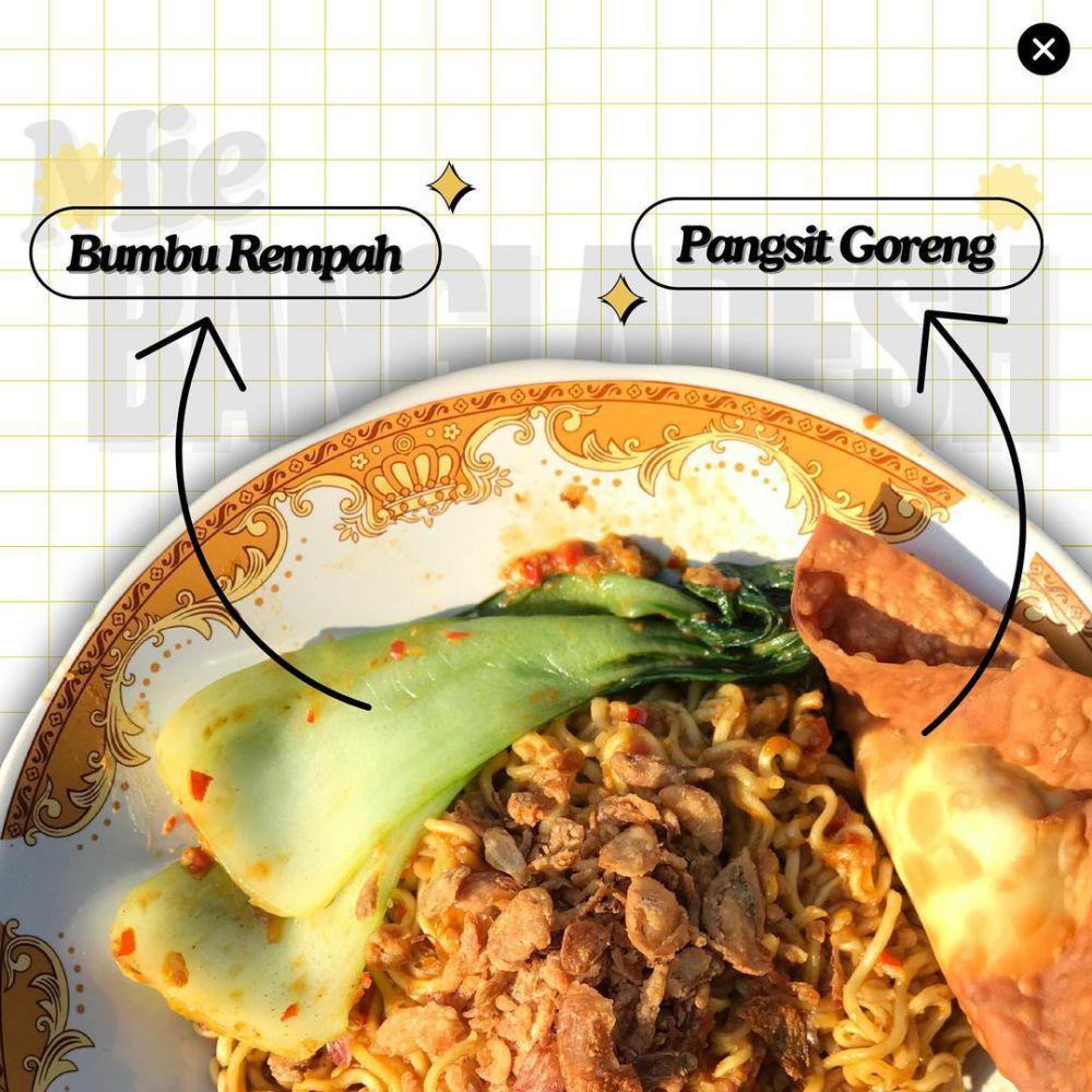 mie bangladesh di Waroeng Madjoe Djaja (instagram.com/waroeng.madjoedjaja)