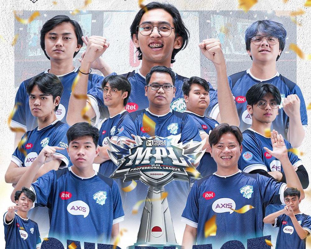 Evos Glory saat di MPL ID Season 13 (instagram.com/evosesports)