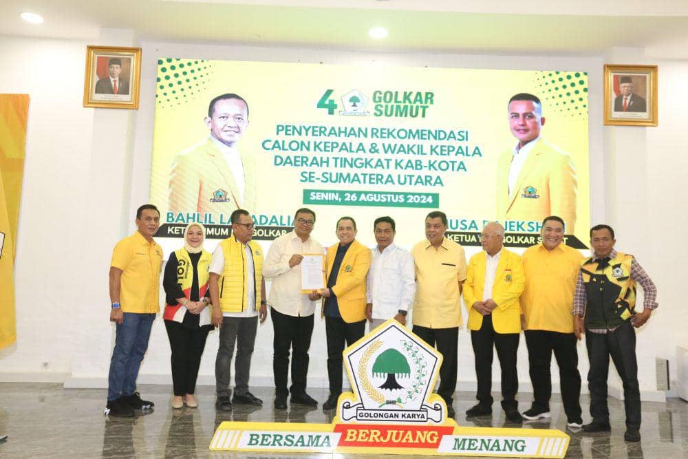 Asri Tambunan-Lom Lom Terima Rekomendasi Golkar dan Gerindra