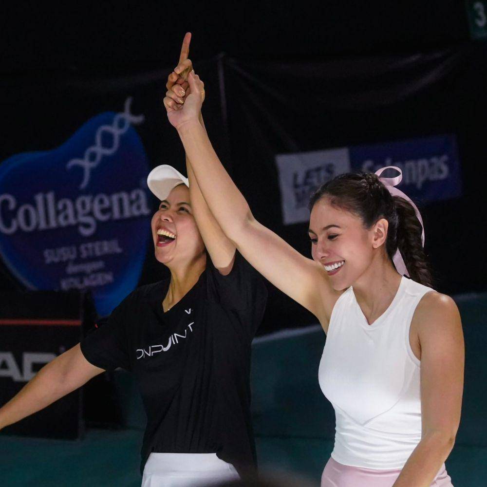 potret Wulan Guritno juara tenis di ulang tahun Luna Maya (instagram.com/wulanguritno)