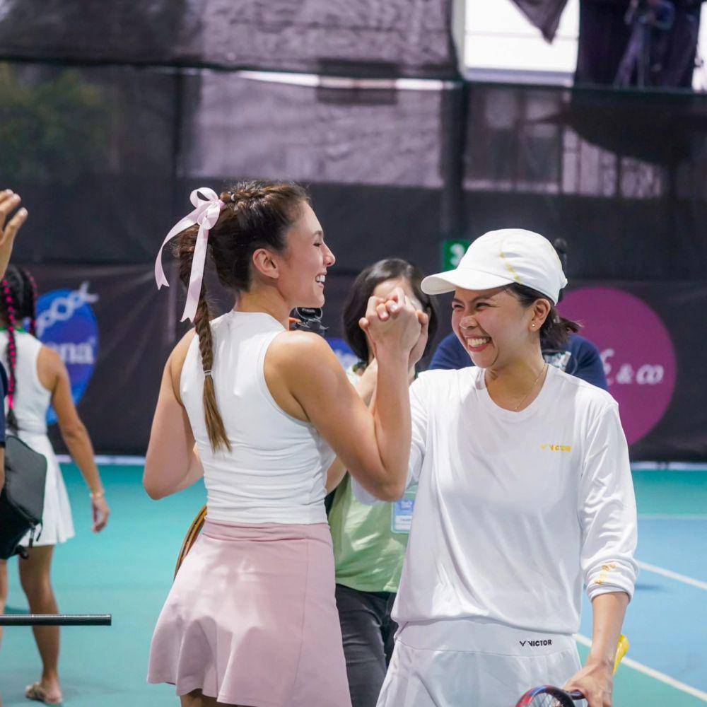 potret Wulan Guritno juara tenis di ulang tahun Luna Maya (instagram.com/wulanguritno)