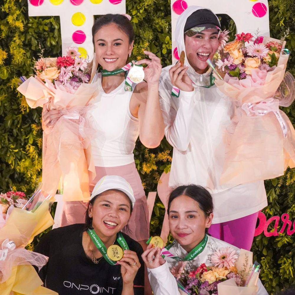 potret Wulan Guritno juara tenis di ulang tahun Luna Maya (instagram.com/wulanguritno)