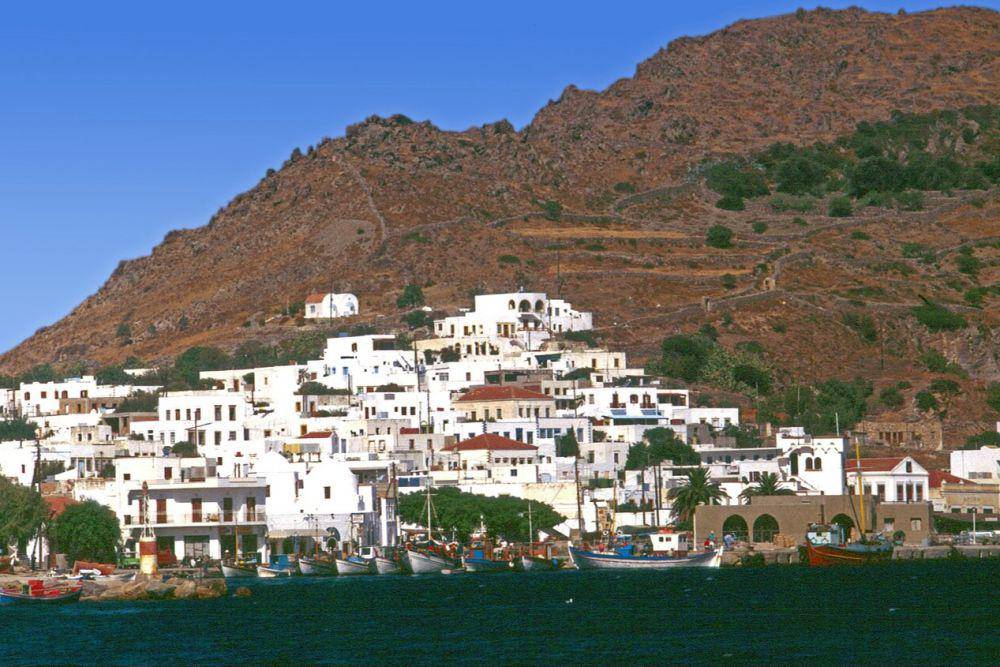 potret Pulau Patmos di Yunani, 1987 (commons.wikimedia.org/Gerd Eichmann)