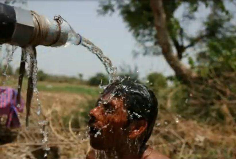 potret gelombang panas di India pada 2015 (youtube.com/BBC News)