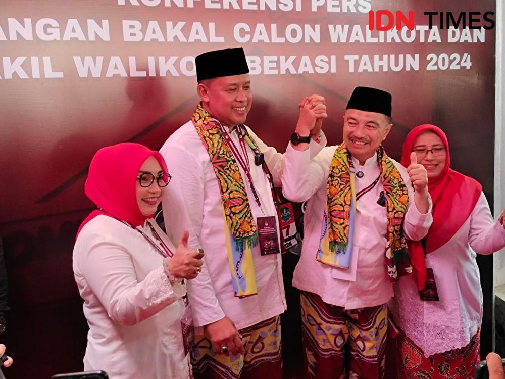 ICMI Gelar Diskusi Bersama Cawalkot Bekasi, Tri Adhianto Tak Hadir