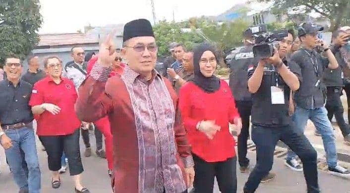 Edy-Rizky Optimis Menang Pilkada Sumsel, Meski Hanya Diusung PDIP