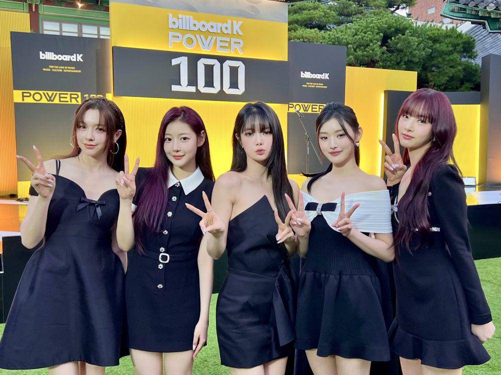 potret FIFTY FIFTY di Billboard K Power 100 (x.com/we_fiftyfifty)