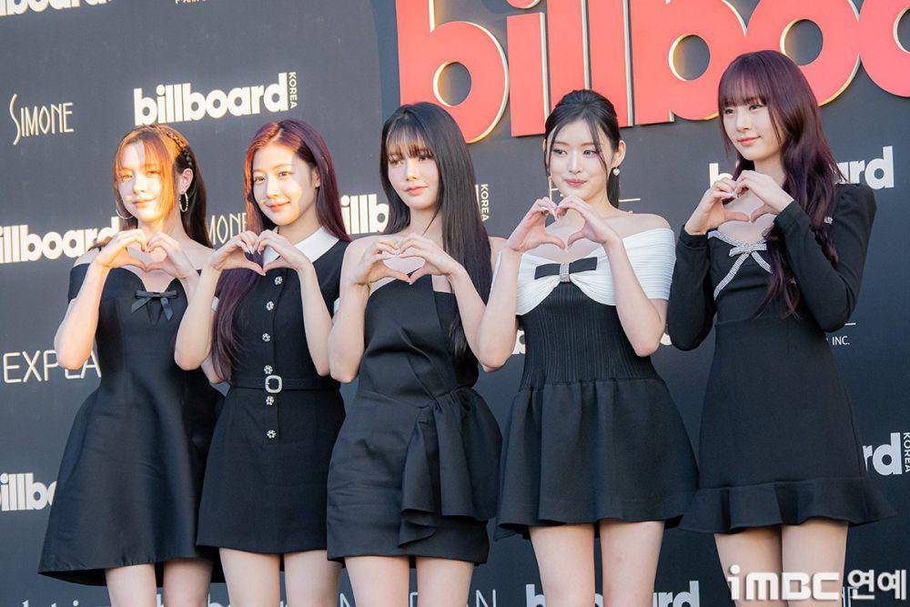 potret FIFTY FIFTY di Billboard K Power 100 (x.com/imbc_news)