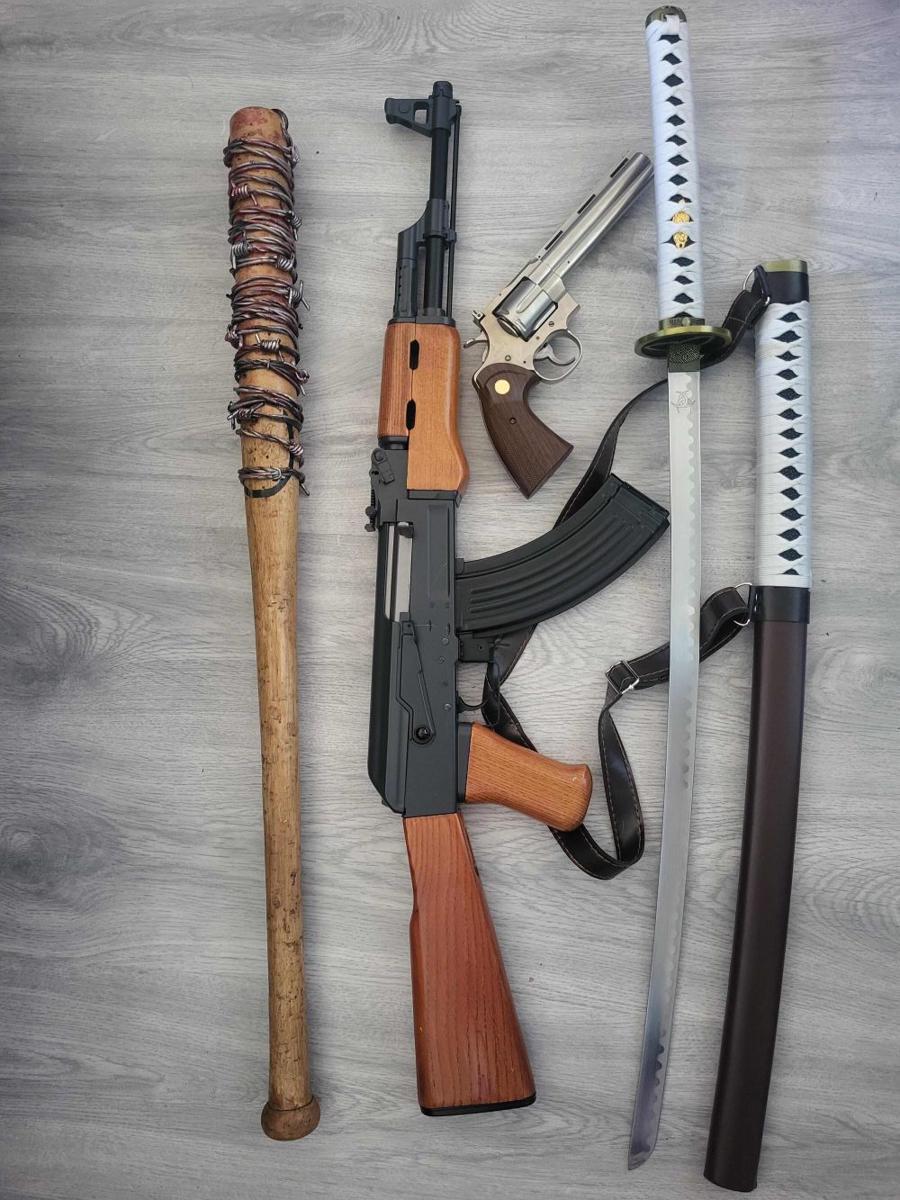 potret koleksi The Walking Dead (reddit.com/user/Ok-Gur-5994)