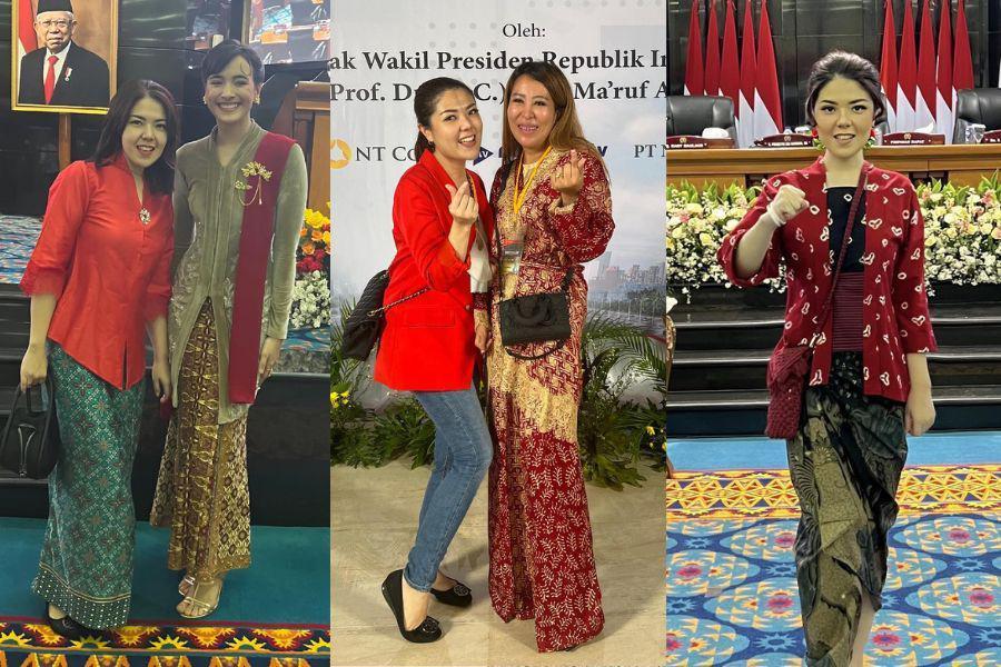 Gaya Tina Toon saat Menjadi Wakil Rakyat, Merah Menyala!