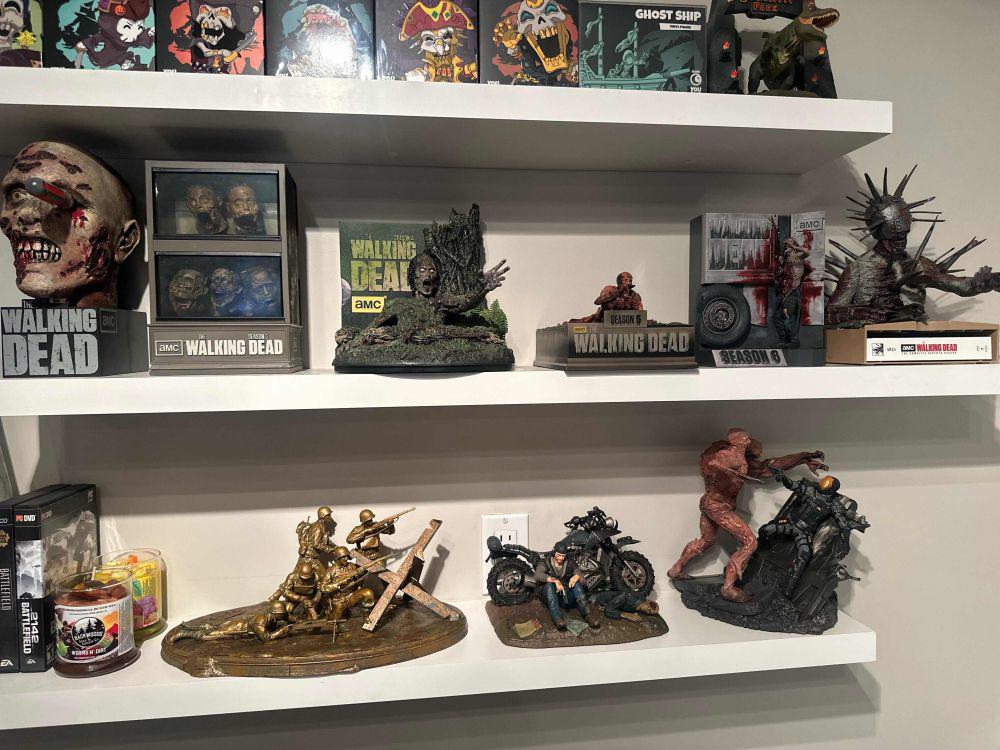 potret koleksi The Walking Dead (reddit.com/user/monst3rlovee)