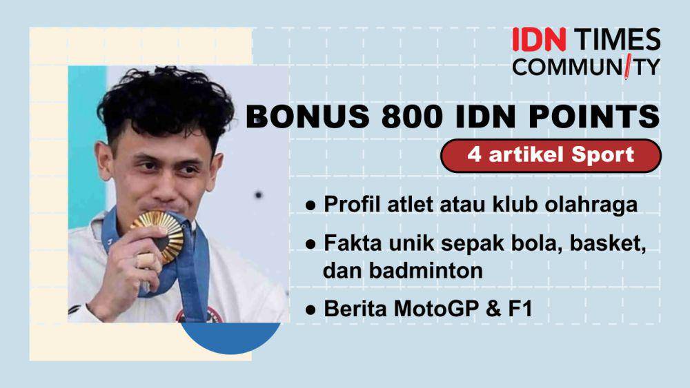 Kumpulan bonus IDN Points IDN Times Community (IDN Times/Sukma Mardya Shakti)