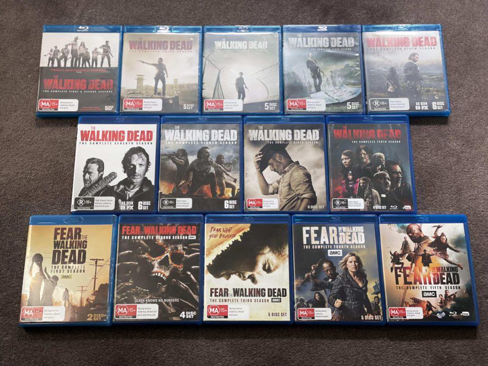 potret koleksi The Walking Dead (reddit.com/user/InmemoryofDW)