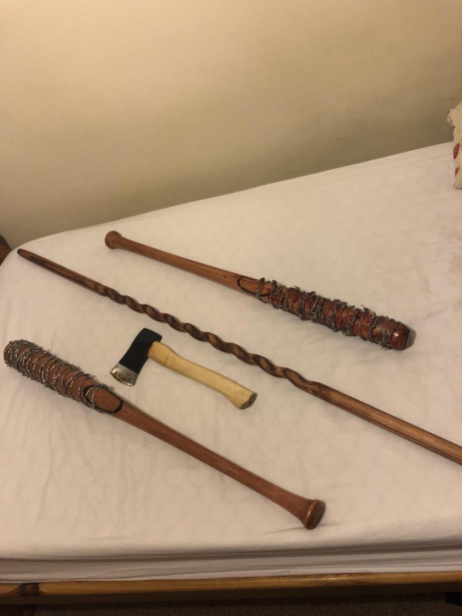 potret koleksi The Walking Dead (reddit.com/user/sambertie7)