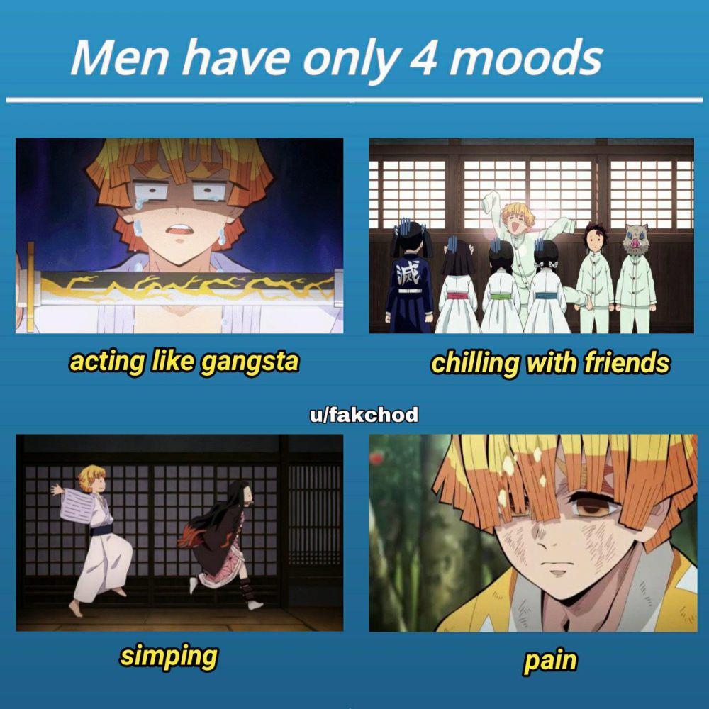 potret meme Zenitsu (reddit.com/user/fakchod)