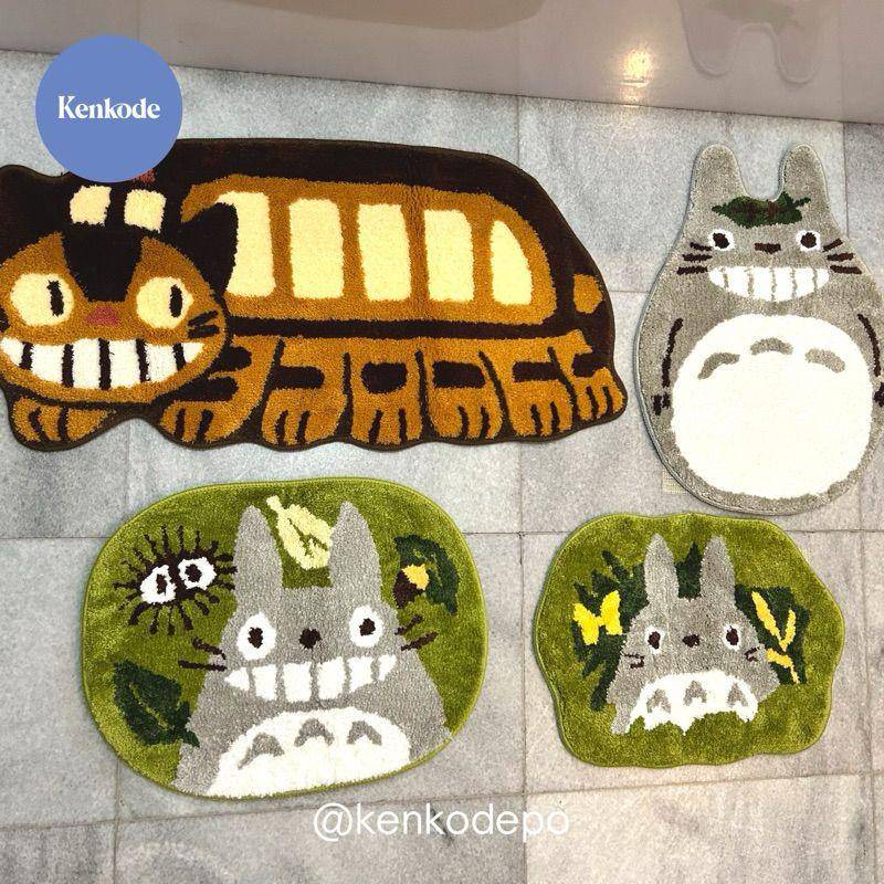 Ilustrasi dekorasi rumah tema Ghibli Totoro (Shopee/Kenkode Game Shop)