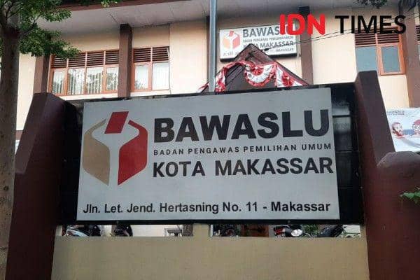 Kantor Bawaslu  Makassar di Jl Letjen Hertasning, Kota Makassar. IDN Times