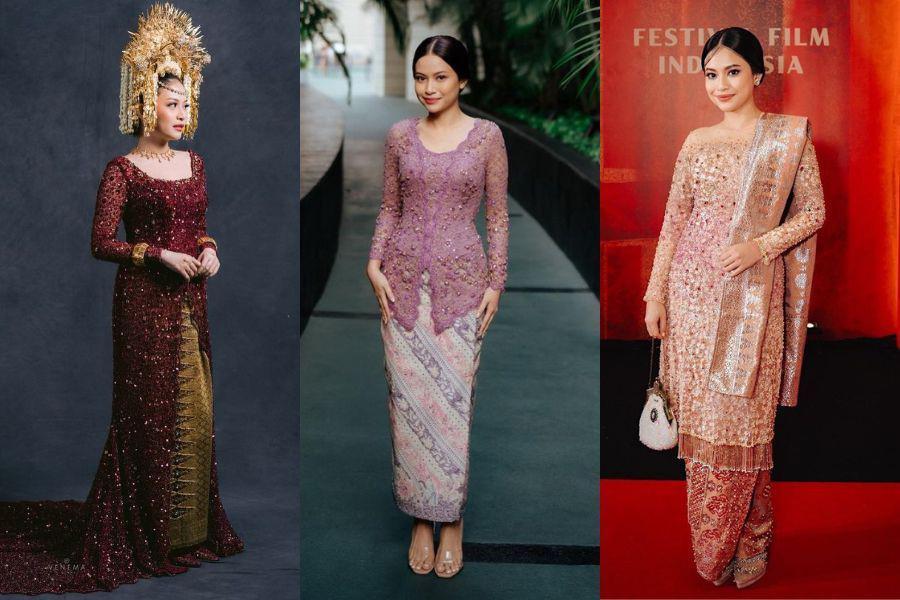 7 Inspirasi Kebaya ala Hanggini, Bikin Busana Tradisional Jadi Stylish