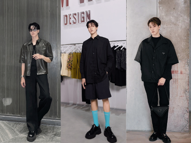 8 Inspirasi OOTD Nuansa Hitam ala Nani Hirunkit, So Classy!