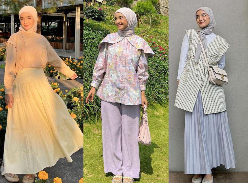 Inspirasi OOTD ala Nabila Ishma (instagram.com/nabilaishma)