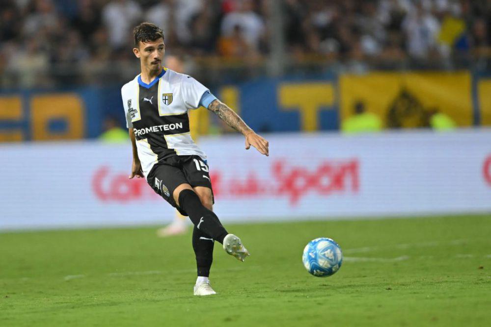 Enrico Delprato merupakan kapten Parma pada 2024/2025. (parmacalcio1913.com)