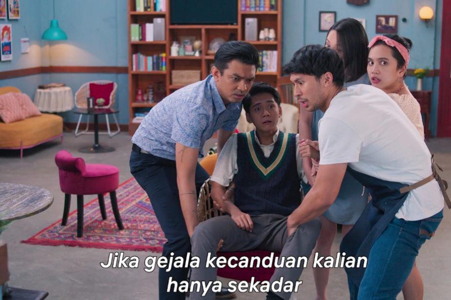 cuplikan series Klub Kecanduan Mantan (dok. Wahana Kreator Nusantara/Klub Kecanduan Mantan)