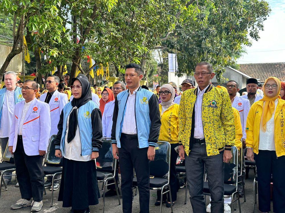 Wujudkan Cianjur BERKAH, Deden Nasihin-Neneng Efa Daftar ke KPU