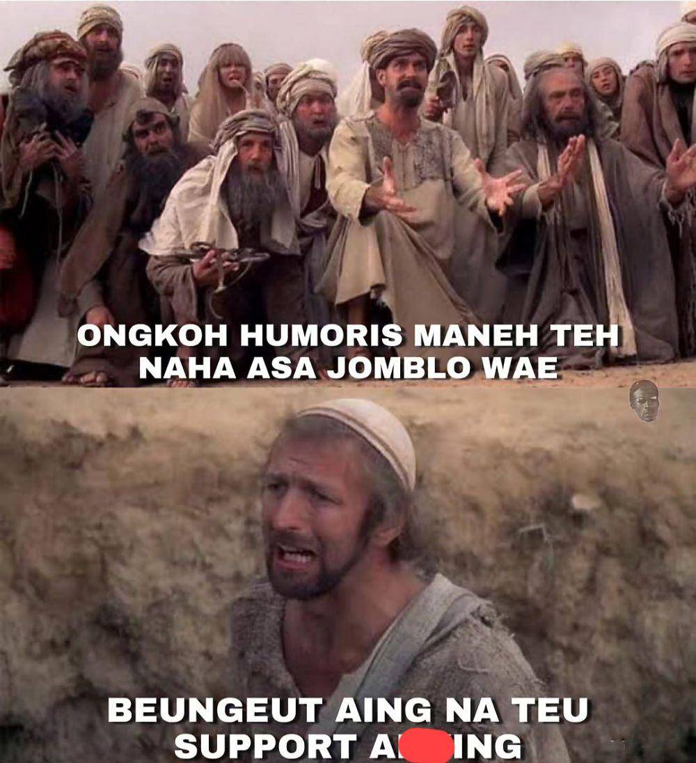 meme bahasa Sunda (instagram.com/sundastruggle)