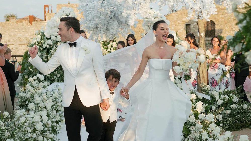 pernikahan Amy Jackson (instagram.com/edwestwick)