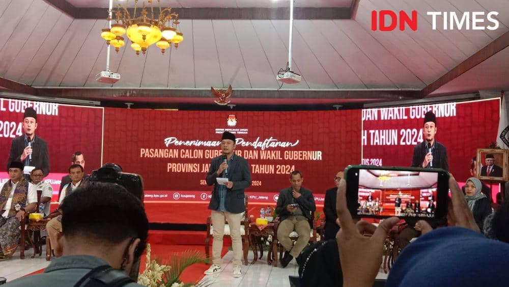 Ketua KPU Jateng Handi Tri Ujiono. (IDN Times/Fariz Fardianto)
