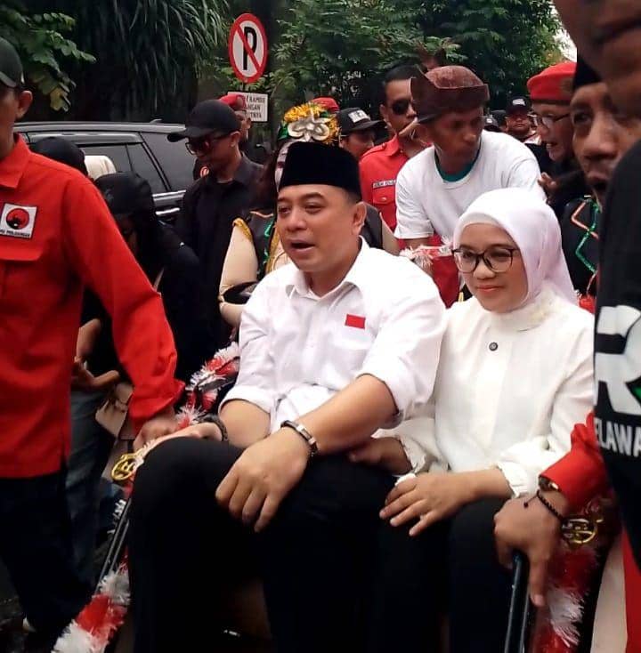 Jubirnya Bilang Eri-Armuji Masih Dipercaya Pimpin Surabaya Kedua Kali