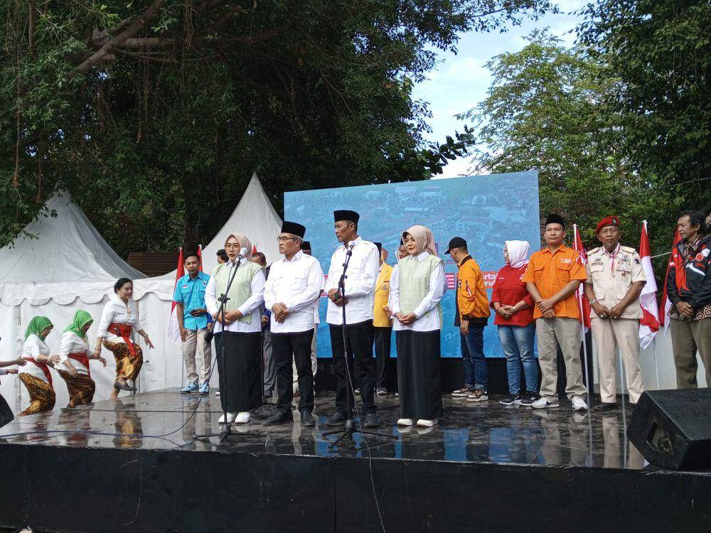 Deklarasi parpol di Bantul dukung Halim-Muslih.(IDN Times/Daruwaskita)