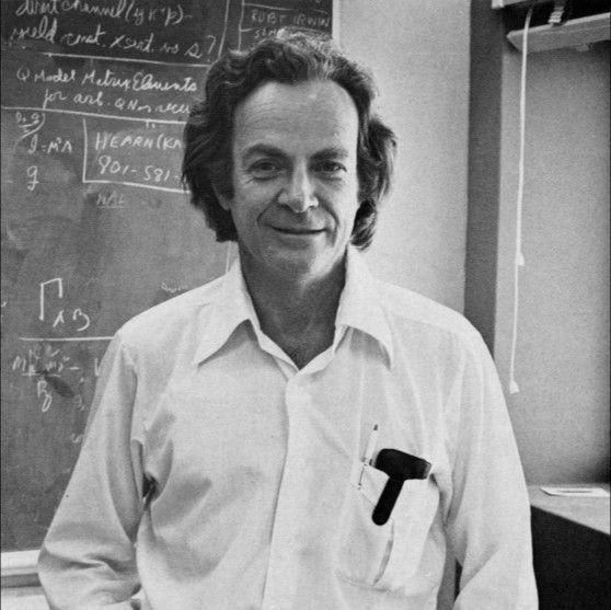 potret Richard Feynman (commons.wikimedia.org/Unknown Author)