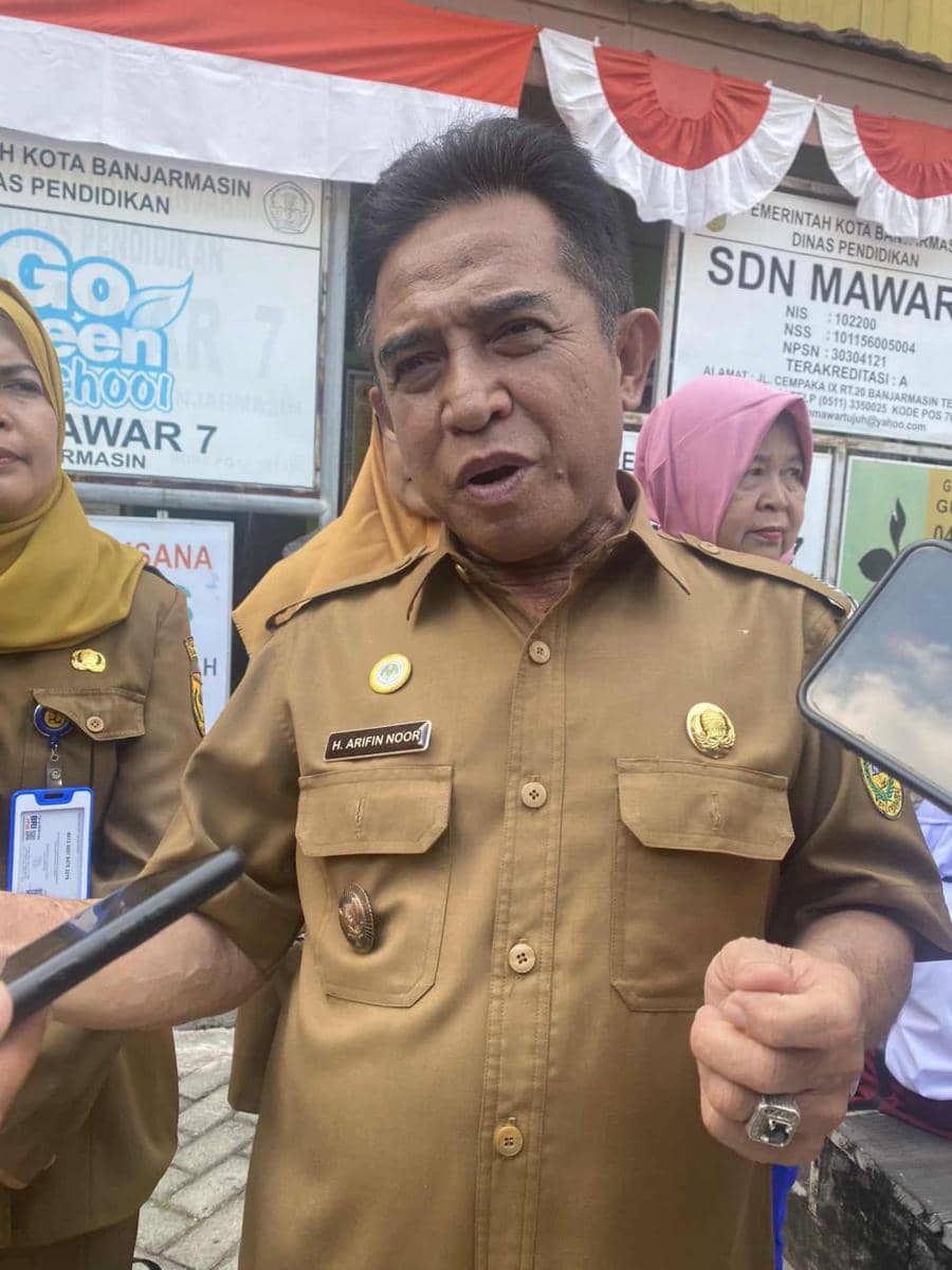 Wakil Wali Kota Banjarmasin, Arifin Noor. (IDN Times/Hamdan)