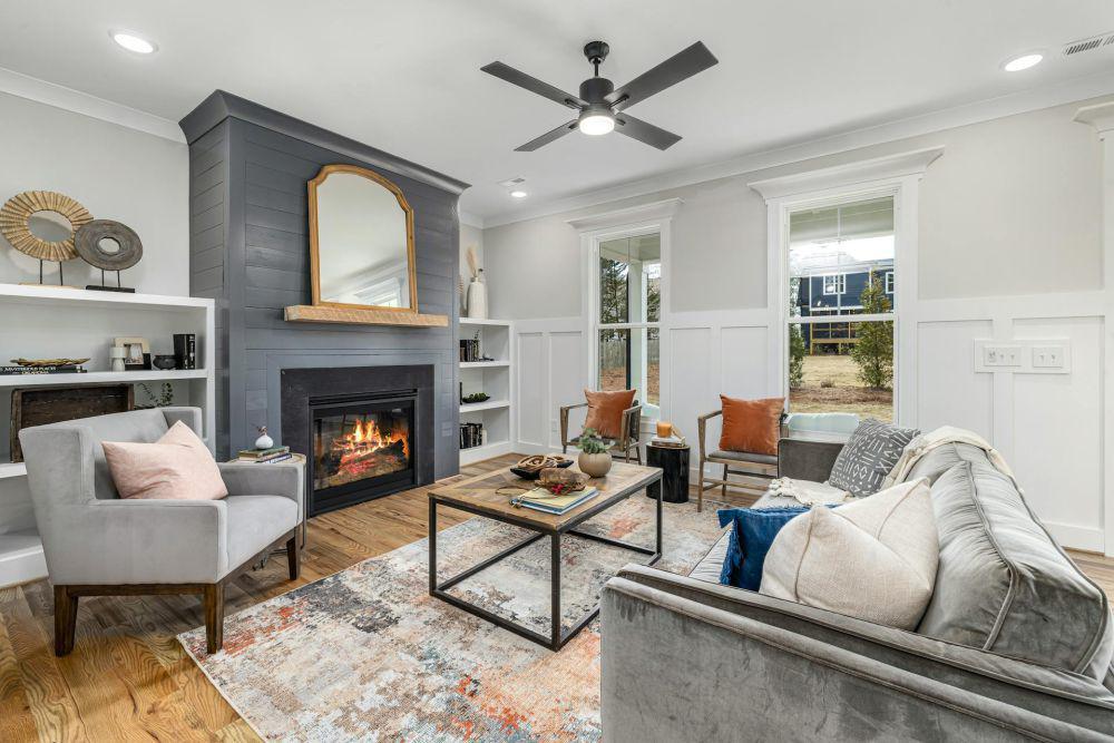 inspirasi fireplace dalam rumah (pexels.com/Curtis Adams)