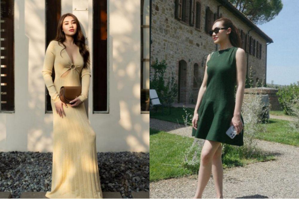 8 Inspirasi Outfit Aaliyah Massaid, dalam Balutan Dress