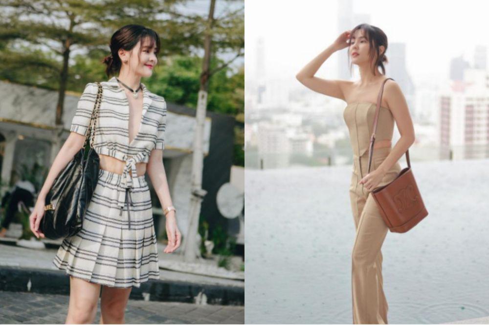 8 Outfit Simpel Aom Sushar, Modis Pakai Ragam One Set